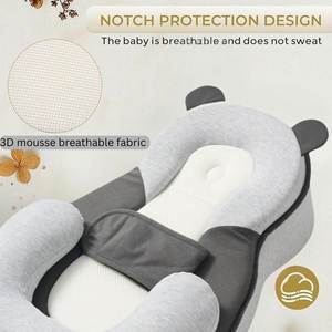 Inclined Comfort Rest Support Pillow Washable Cushion with Removable Cover and Adjustable Safety Belt - Product Image 2