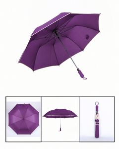 Paraguas de Golf Plegable Extra Grande de 27 Pulgadas para Hombre con Mango de EVA, Doble Uso para Sol y Lluvia, para Regalos Promocionales y Publicidad Empresarial - Product Image 3