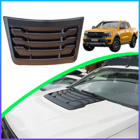Accessoires de protection de capot de capot avant de couleur noire mate ABS de haute qualité pour RANGER 2022 pièces d'accessoires de voiture automatique