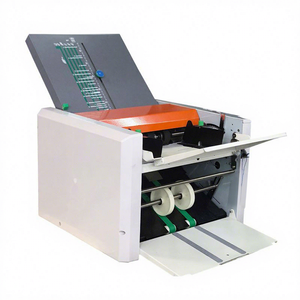 Desktop 305 Wholesale Office Equipment <b>A3</b> A4 Semi-Automatic <b>Paper</b> Folder Electric <b>Paper</b> Folding Machine - Product Image 1