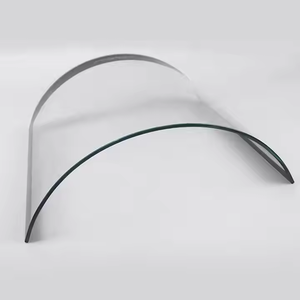 Panneau de verre courbé, feuille de verre laminé courbée pour escaliers en verre, portes de douche, aquarium, verre trempé courbé - Product Image 3