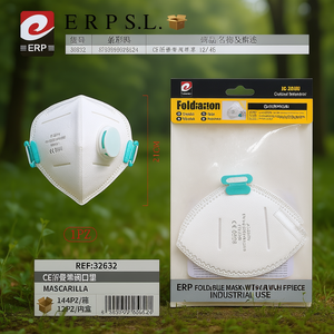 Mascherina Pieghevole ERP con Valvola FFP2 Nr 12/Pezzo per Uso Industriale - Product Image 3