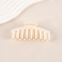 Pince à cheveux flexible en silicone, grande pince à griffes pliable antidérapante | Pinces à cheveux souples pour cheveux fins et épais