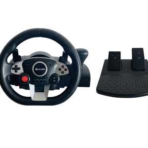 C-STAR Racing Gaming Car Steering Wheel with Vibration Motor Programmable Buttons Brake <strong>Pedal</strong> for <strong>PC</strong>//Android - Product Image 2
