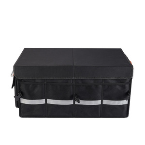 Organizzatore Pieghevole Resistente per <span class=keywords><strong>Bagagliaio</strong></span> di SUV e Camion con Coperchio in Oxford e Poliestere per lo Stoccaggio - Product Image 3