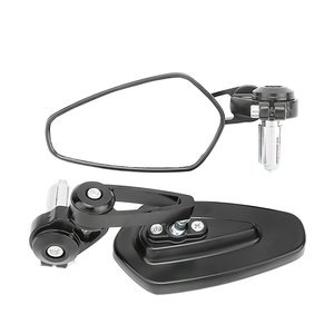 Wholesale New <b>Motorcycle</b> Scooter Rearview <b>Bar</b> <b>End</b> <b>Mirrors</b> Aluminum Alloy for Retrofit/Upgrade - Product Image 1