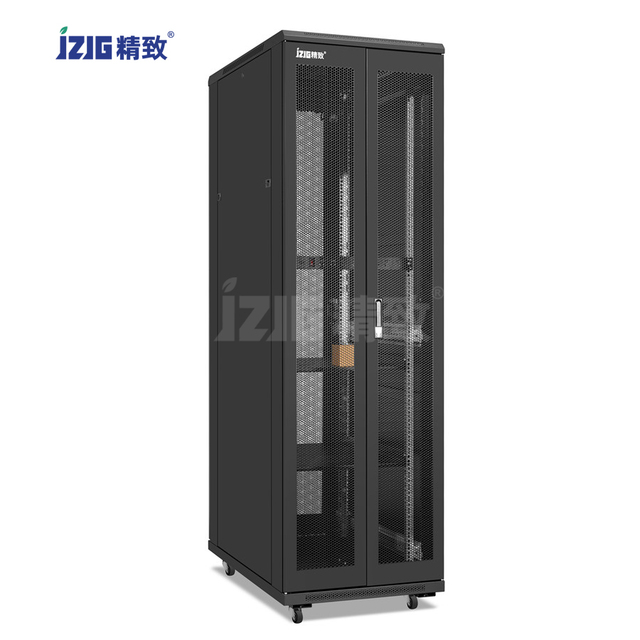 42U Rack Server Cabinet with Glass Door Steel Data Center Enclosure Network Cabinets 18U 22U 27U 32U 37U 42U in Stock