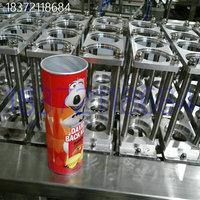 Machine automatique de scellage de bols en papier, scelleuse de barquettes en papier, machine d'emballage de scellage de couvercles de boîtes de chips de pommes de terre