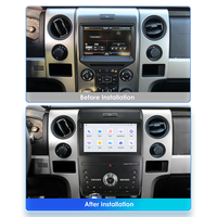 CARUPEZ 9-Zoll Android GPS Autoradio-Haupteinheit mit SD-Karte für Ford F150 P415 Raptor 2013-2014 Plug & Play CarPlay DSP 1 Jahr Garantie