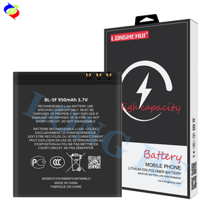 แบตเตอรี่ BL-5F แบบชาร์จไฟได้สำหรับ <span class=keywords><strong>N95</strong></span> N93I E65 <span class=keywords><strong>Nokia</strong></span> N96 X5 6290 6210S ราคา C5-01Battery 3.7V 950mAh - Product Image 1