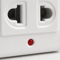 Multiprise industrielle CJYW YW-209 à 3 prises murales, durable, indice de protection IP20, câble de 0,5 m, 220 V, Asie du Sud-Est, Cambodge