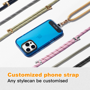 Dây đeo điện thoại đa năng bằng polyester, có thể điều chỉnh, kèm móc treo, logo, dây đeo cổ, dây đeo chéo - Product Image 6