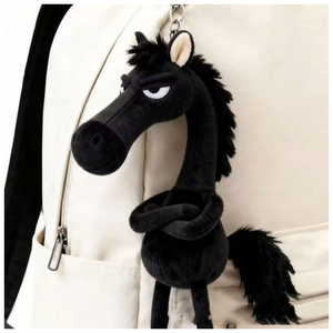 Colgante de bolsa de llavero de felpa de último estilo de este año, llavero de muñeca de caballo pequeño mascota de Tianxuan <span class=keywords><strong>Heima</strong></span> - Product Image 1