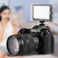 Mamen LED-120B alimenté par batterie caméra lumière led film équipement d'éclairage led rgb panneau lumineux portable vlog accessoires