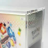 Étui de protection en acrylique ETB de haute qualité, design personnalisable, avec couvercle magnétique