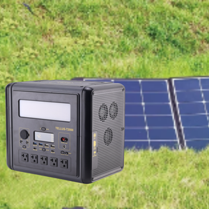 สถานีพลังงานแสงอาทิตย์แบบพกพา 1200W พร้อมพอร์ตควบคุม MPPT และพอร์ตจุดบุหรี่  พร้อมฟังก์ชั่นไฟฉายสำหรับเก็บพลังงานกลางแจ้ง รุ่น 1200 แจเนอเรเตอร์ - Product Image 6