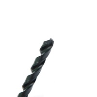 Forets hélicoïdaux longs HSS 4241/4341/M2/M35 en cobalt de 250 mm, entièrement affûtés, avec pointe biseautée à 118° pour perçage de trous profonds