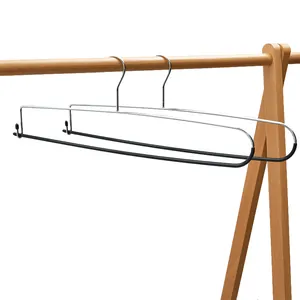 Quality Blanket Linen Hangers Wide Heavy Duty Hanger for Blankets, Table Cloths, - Nonslip Comforter Storage Hanger