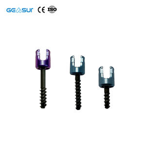 Geasure Hoogwaardig Monoaxiaal Reductie Spinale Pedikelschroefsysteem Titanium Legering Wervelkolomimplantaat - Product Image 2