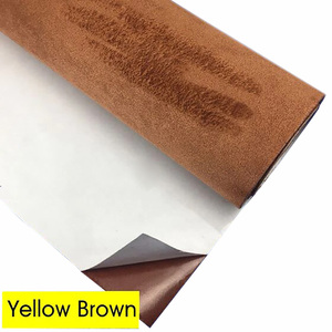 Vinilo <span class=keywords><strong>Autoadhesivo</strong></span> para Decoración de Autos, Rollo de Vinilo para Envolver Autos, Tela de Terciopelo Negro, Película de Gamuza Negra 1.52*15m - Product Image 2