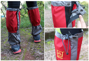 Randonnée en plein air Course à pied Alpinisme All-Weather Oxford 600D Nylon Tpu Leg Gaiter Imperméable Snow <span class=keywords><strong>Cover</strong></span> pour Hommes Femmes - Product Image 6
