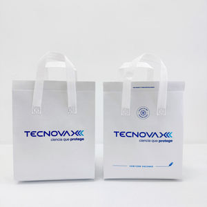 Sac isotherme personnalisé imperméable en non-tissé avec logo, en aluminium, pour le transport d'aliments, de boissons, de desserts et de vaccins - Product Image 2