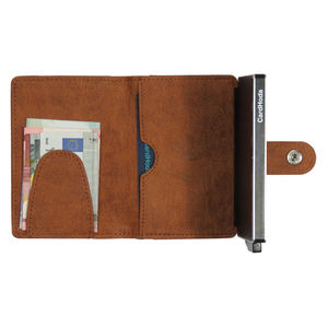 Cartera Delgada de 6 Pulgadas con Protección RFID Antirrobo, Tarjetero, Porta Tarjetas de Visita, Clip para Billetes, de PU y Nailon - Product Image 2