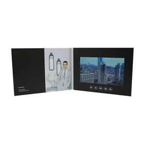Trung Quốc softcover video Brochure tùy chỉnh 7inch A5 video Brochure cho bất động sản - Product Image 4