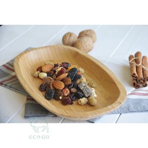 Bandeja de Café Portátil Ecológica de Bambú Lacado con Borde Elevado para Desayuno, Café y Uso en Restaurantes - Product Image 4