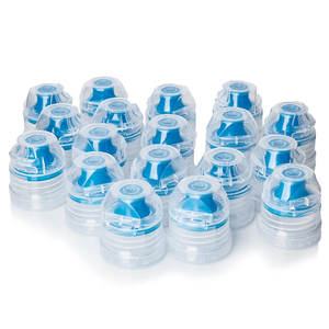 Tapa de Botella de Agua Deportiva de Plástico de 28 mm y 30 mm con Sistema de Empuje y Extracción para Bebidas Energéticas - Product Image 1