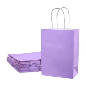 Kraft Paper <b>Bags</b> with Handles Eco-Friendly Recyclable Gift <b>Bags</b> From Wood Pulp High Tear Resistance Load Capacity Paper <b>Bag</b> - Product Image 1