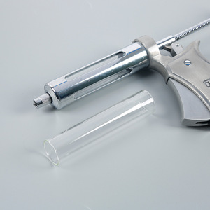 <span class=keywords><strong>Seringue</strong></span> vétérinaire automatique réglable pour animaux avec embout Luer Lock pour injections - Product Image 3