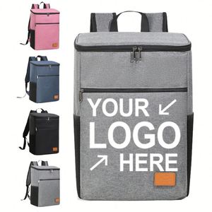 Custom Large Capacity <b>Lunch</b> <b>Bag</b> With Logo Wholesale Thickened Thermal Foil Picnic <b>Bag</b> Double Shoulder Outdoor Thermal <b>Bag</b> - Product Image 1