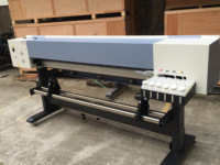Impresora de Inyección de Tinta Digital EJET de 1.8m, Cabezal de Impresión DX5 DX7 I3200 XP600, 1 o 2 Cabezales, Impresora con Tinta Ecológica