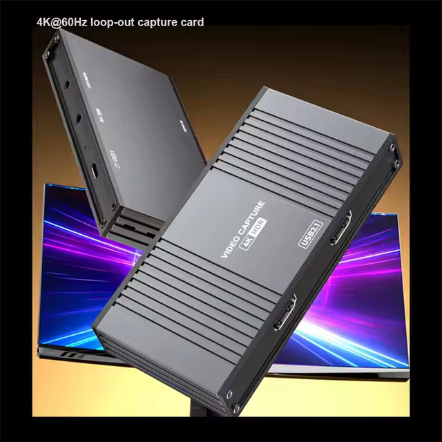 ULT-Unite New Custom Portable HD Game Audio Video Capture Card USB-C 3.2Gen1 5GB for Loop-Out 4K 240Hz