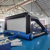 Jeu de sport de tir IPS commercial le plus populaire pour les enfants amusant interactif extérieur pour toboggan gonflable choix de dessus pour l'extérieur