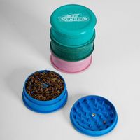 Logo personnalisé d'usine Accessoires pour fumeurs Fournitures pour magasin de tabac Broyeur d'herbes et d'épices Broyeur d'herbes pour tabac en plastique