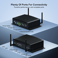 HYSTOU GPIO Dual LAN NVME SSD Intel Core I5  Dual-band Wi-Fi 4K UHD Mini PC industriel sans ventilateur