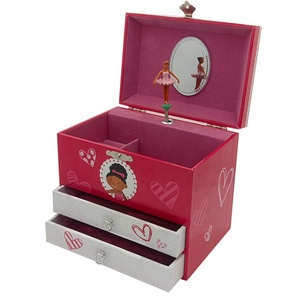 Caja Musical <span class=keywords><strong>para</strong></span> Joyas Jakos con 2 Cajones y Canción <span class=keywords><strong>de</strong></span> El Lago <span class=keywords><strong>de</strong></span> los Cisnes - Ideal <span class=keywords><strong>para</strong></span> Regalo <span class=keywords><strong>de</strong></span> Cumpleaños, <span class=keywords><strong>Navidad</strong></span> y Festividades <span class=keywords><strong>para</strong></span> Niñas - Product Image 1