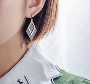 Boucles d'oreilles longues de forme géométrique, bijoux à la mode pour femmes, nouveauté - Product Image 2
