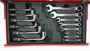 Ensemble d'outils professionnels pour atelier/ménage/mécanicien/bricolage, 83 pièces, dans un coffret métallique - Product Image 6