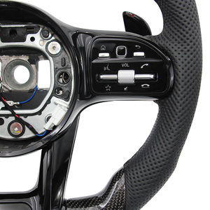 <span class=keywords><strong>Volant</strong></span> de direction Retrofit Carbonio pour Mercedes Benz A35 C220 E300 <span class=keywords><strong>W208</strong></span> W219 GLE 43 - Product Image 5