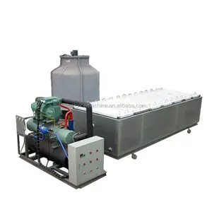 2000kg ice maker brine refrigeration commercial ice block machine