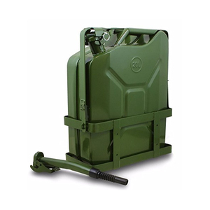 Réservoir en acier <span class=keywords><strong>métallique</strong></span> de <span class=keywords><strong>5</strong></span> gallons (20 <span class=keywords><strong>litres</strong></span>) pour carburant essence diesel, jerrycan nato - Product Image 5