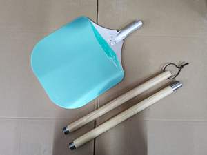 Pelle à <span class=keywords><strong>pizza</strong></span> pliante en aluminium, ustensile à <span class=keywords><strong>pizza</strong></span> <span class=keywords><strong>plus</strong></span> longue en deux sections avec manche en bois, cuisson en l - Product Image 5