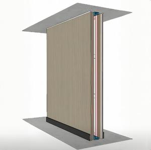 Muro divisorio ufficio moderno di seconda generazione acustica a bassi costi parete di installazione rapida per la casa soggiorno - Product Image 2