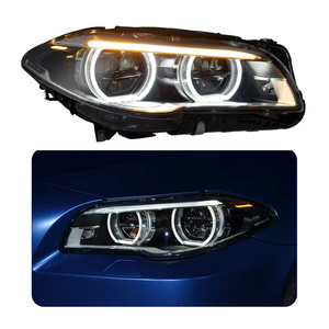 Actualización de Faros Delanteros <span class=keywords><strong>LED</strong></span> F10 para BMW F10 F11 F18 525 530i 535li 2010-2017, Lente de Proyector de Alta Calidad, Accesorios para Herramientas - Product Image 1