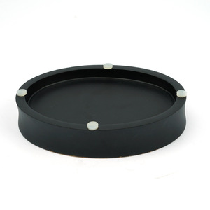 Portasapone Ovale in Resina Moderno Personalizzato, Accessorio da Bagno Fatto a Mano in Poliresina - Product Image 3
