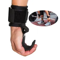Bilanciere Training Gym Grips cinghie fasciatura Fitness Steel Hand Bar Grip Tape gancio per sollevamento pesi