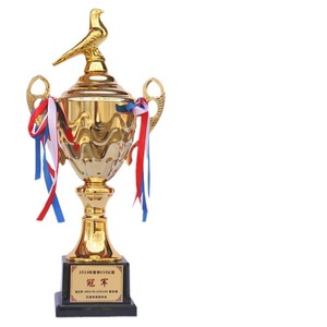 Trofeo de carreras de palomas de hojalata grabado, premio de campeón para competiciones de primavera y otoño, regalo de oficina - Product Image 5